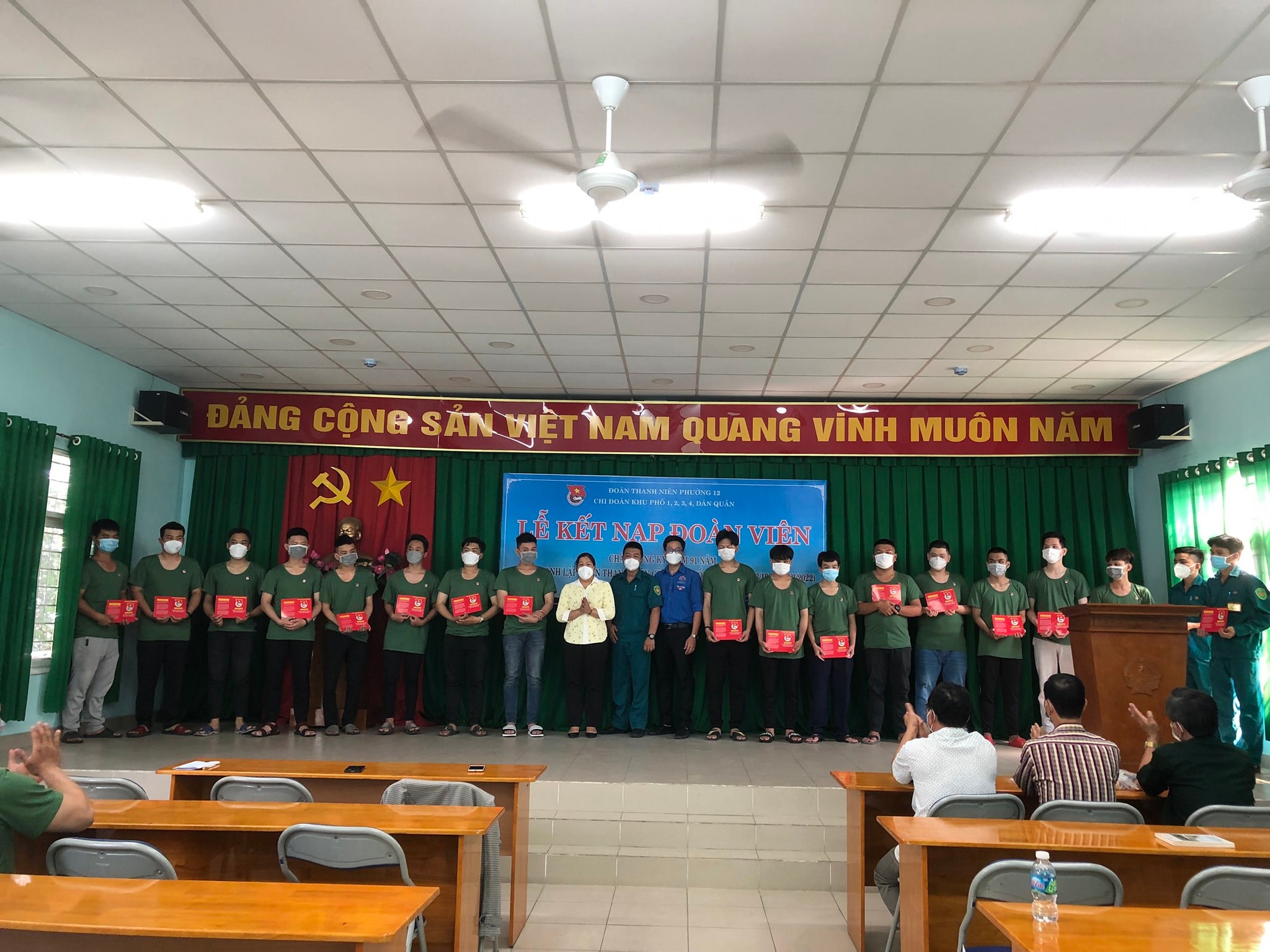 Kết nạp Đoàn viên mới đợt 01/2022