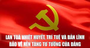 CUỘC THI VIẾT CHÍNH LUẬN KHOA HỌC BẢO VỆ NỀN TẢNG TƯ TƯỞNG CỦA ĐẢNG