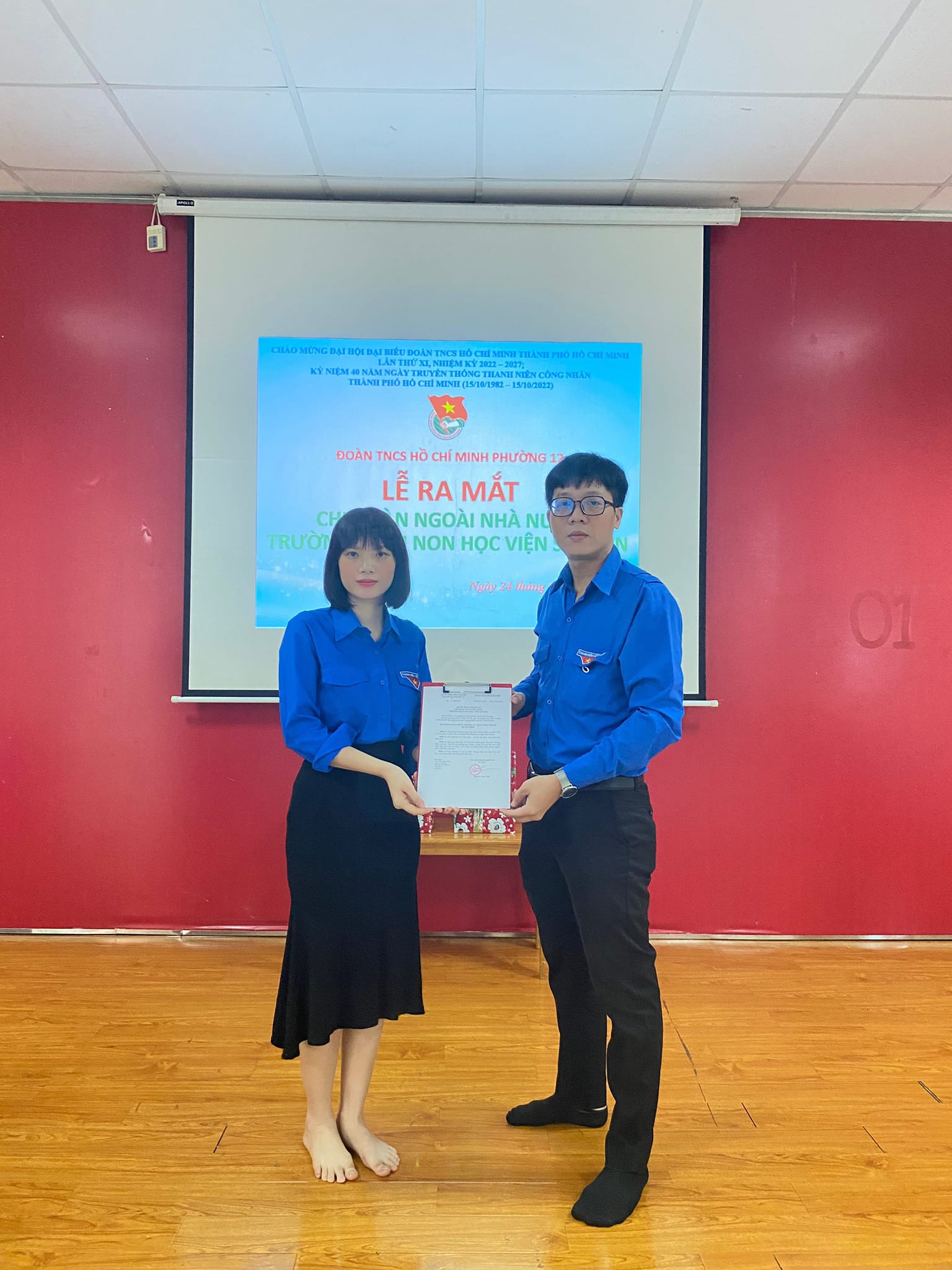 Lễ ra mắt Chi đoàn ngoài Nhà nước