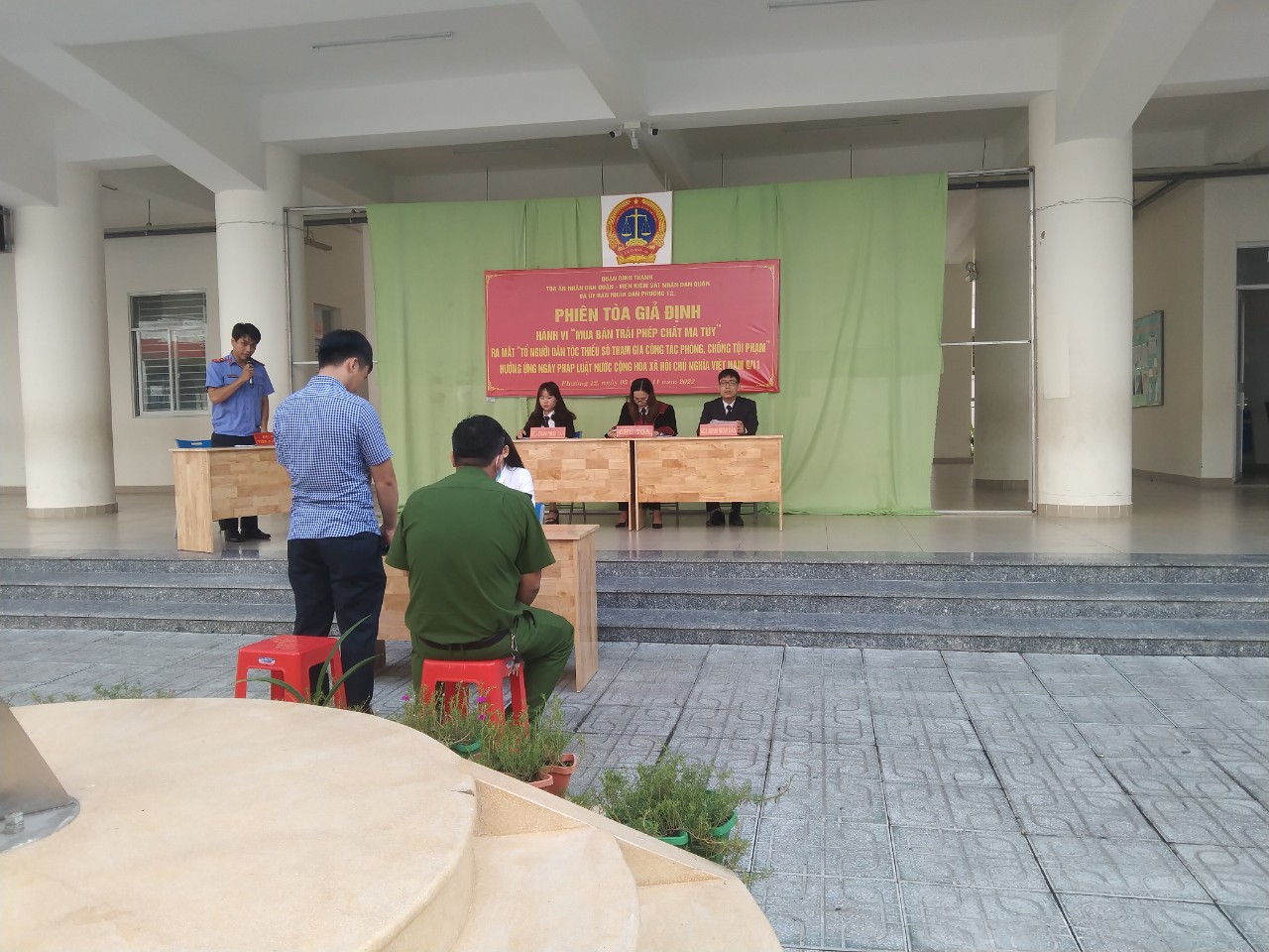 Phiên tòa giả định hành vi “Mua bán trái phép chất ma túy”