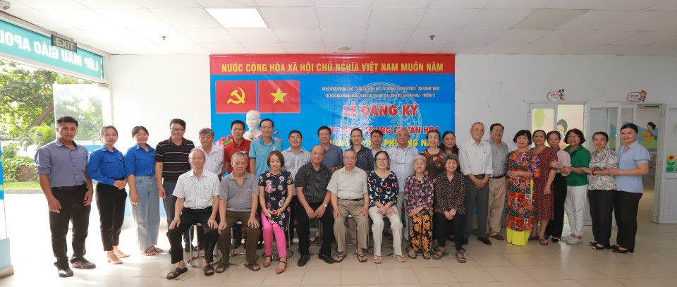 Lễ đăng ký xây dựng chung cư văn hóa