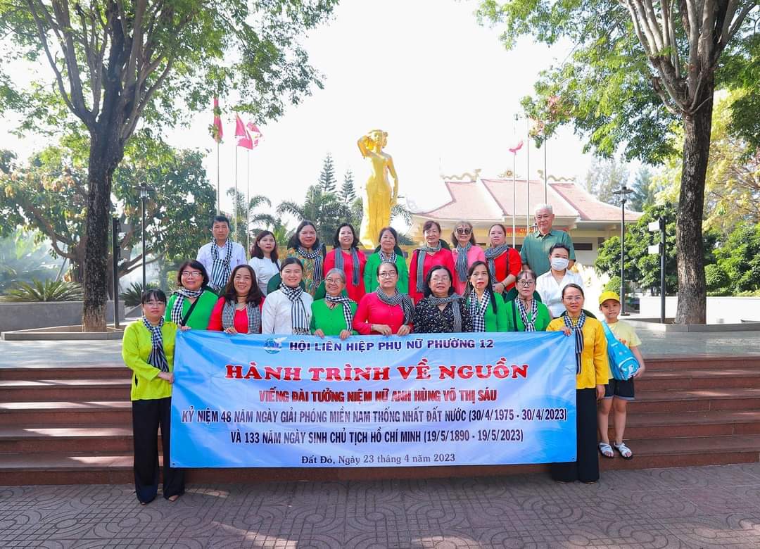 HÀNH TRÌNH VỀ NGUỒN KỶ NIỆM 48 NĂM NGÀY GIẢI PHÓNG MIỀN NAM THỐNG NHẤT ĐẤT NƯỚC (30/4/1975 – 30/4/2023) VÀ 133 NĂM NGÀY SINH CHỦ TỊCH HỒ CHÍ MINH (19/5/1890 – 19/5/2023)
