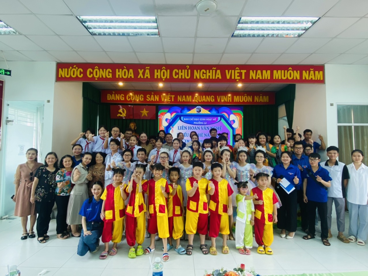 LIÊN HOAN VĂN NGHỆ THIẾU NHI HÈ NĂM 2023 CHỦ ĐỀ: “EM YÊU PHƯỜNG 12 CỦA EM”