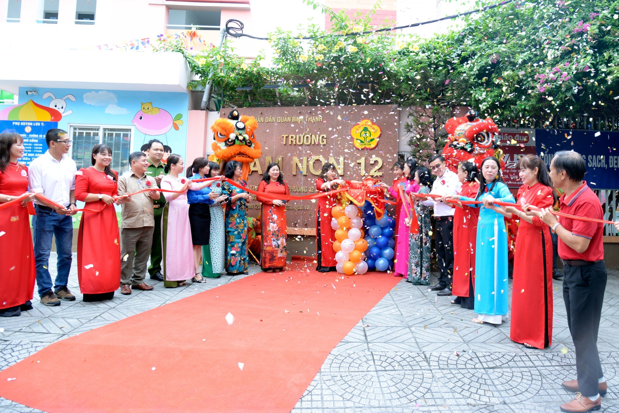 PHƯỜNG 12 “NGÀY HỘI TOÀN DÂN ĐƯA TRẺ ĐẾN TRƯỜNG” NĂM HỌC 2023 – 2024