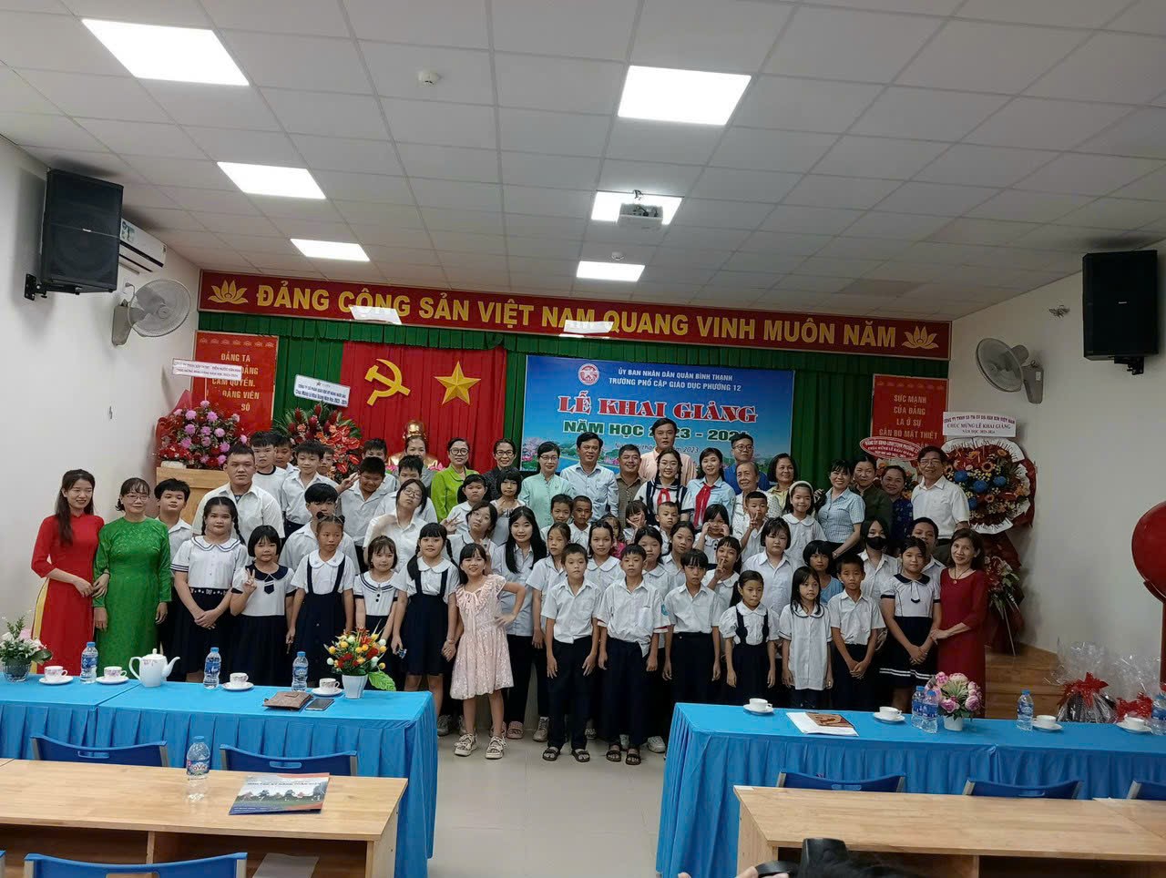 Phường 12 – Quận Bình Thạnh: “ Khai giảng lớp phổ cập” năm học 2023 – 2024