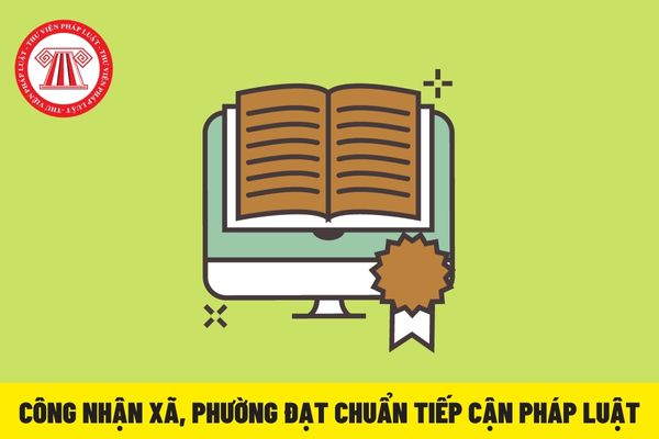 Họp xét phường đạt chuẩn tiếp cận pháp luật năm 2023