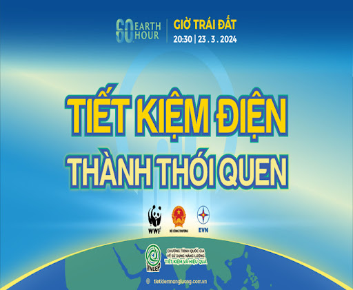 HƯỞNG ỨNG GIỜ TRÁI ĐẤT NĂM 2024