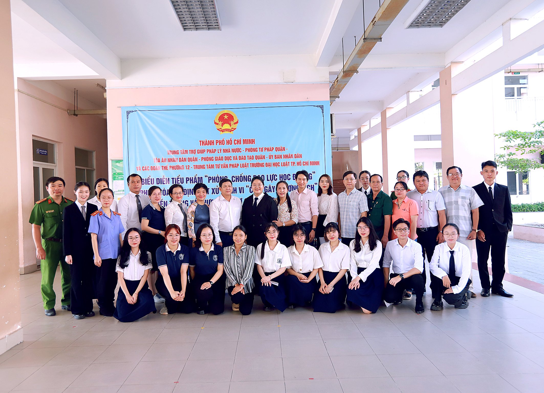 Tổ chức Phiên tòa giả định xét xử hành vi “Cố ý gây thương tích”; Thực hiện truyền thông và trợ giúp pháp lý ở cơ sở