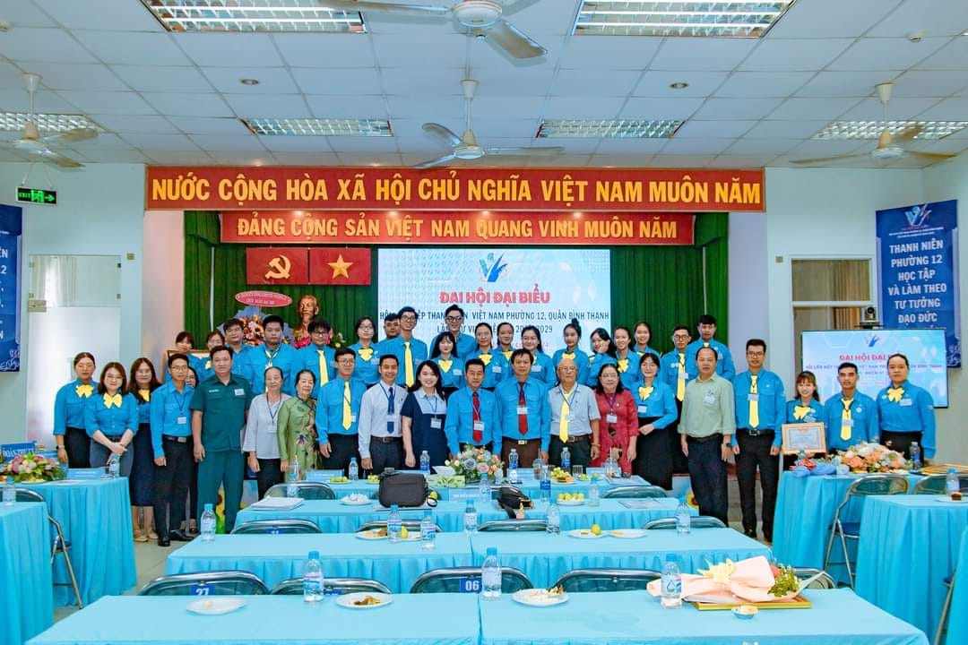 ĐẠI HỘI ĐẠI BIỂU HỘI LHTN VIỆT NAM PHƯỜNG 12, QUẬN BÌNH THẠNH LẦN THỨ VII, NHIỆM KỲ 2024 – 2029