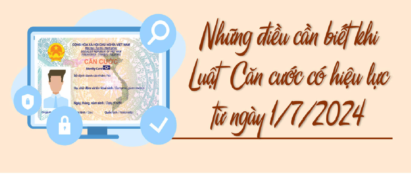 Những điểm mới của Luật Căn cước năm 2023
