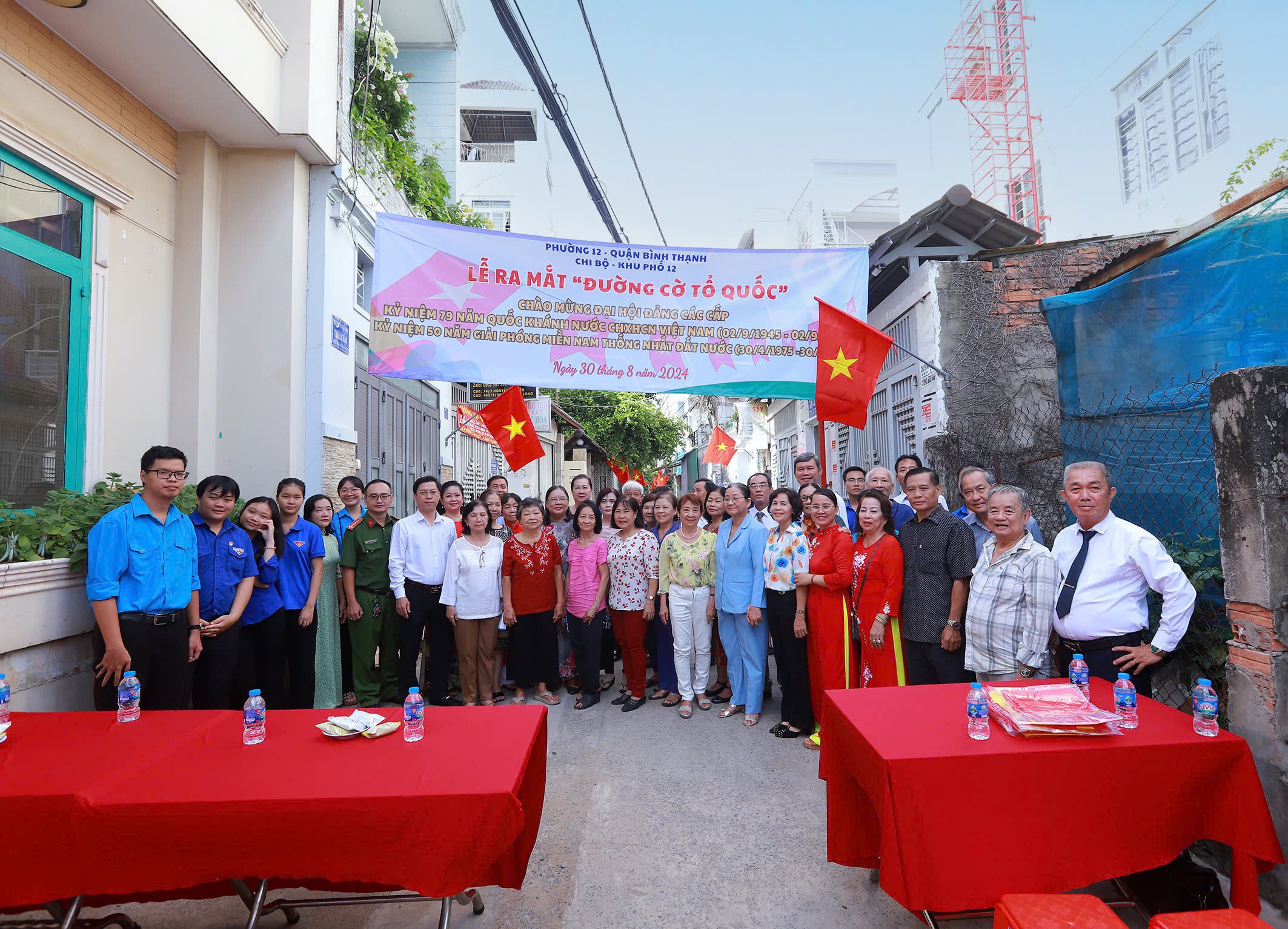 RA MẮT “ĐƯỜNG CỜ TỔ QUỐC” CHÀO MỪNG KỶ NIỆM 79 NĂM NGÀY QUỐC KHÁNH NƯỚC CỘNG HÒA XÃ HỘI CHỦ NGHĨA VIỆT NAM (02/9/1945 – 02/9-2024); KỶ NIỆM 50 NĂM NGÀY GIẢI PHÓNG MIỀN NAM, THỐNG NHẤT ĐẤT NƯỚC (30/4/1975 – 30/4/2025)